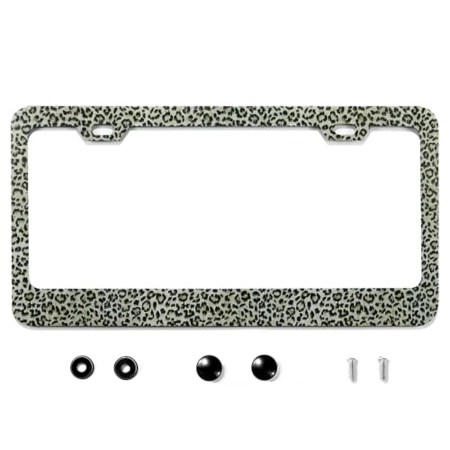 Leopard Print License Plate Frame, Cheetah Print Car License Plate Frame, Stainless Steel Metal Rustproof Licence Plate Frame H
Leopard Print License Plate Frame, Cheetah Print Car License Plate Frame, Stainless Steel Metal Rustproof Licence Plate Frame H