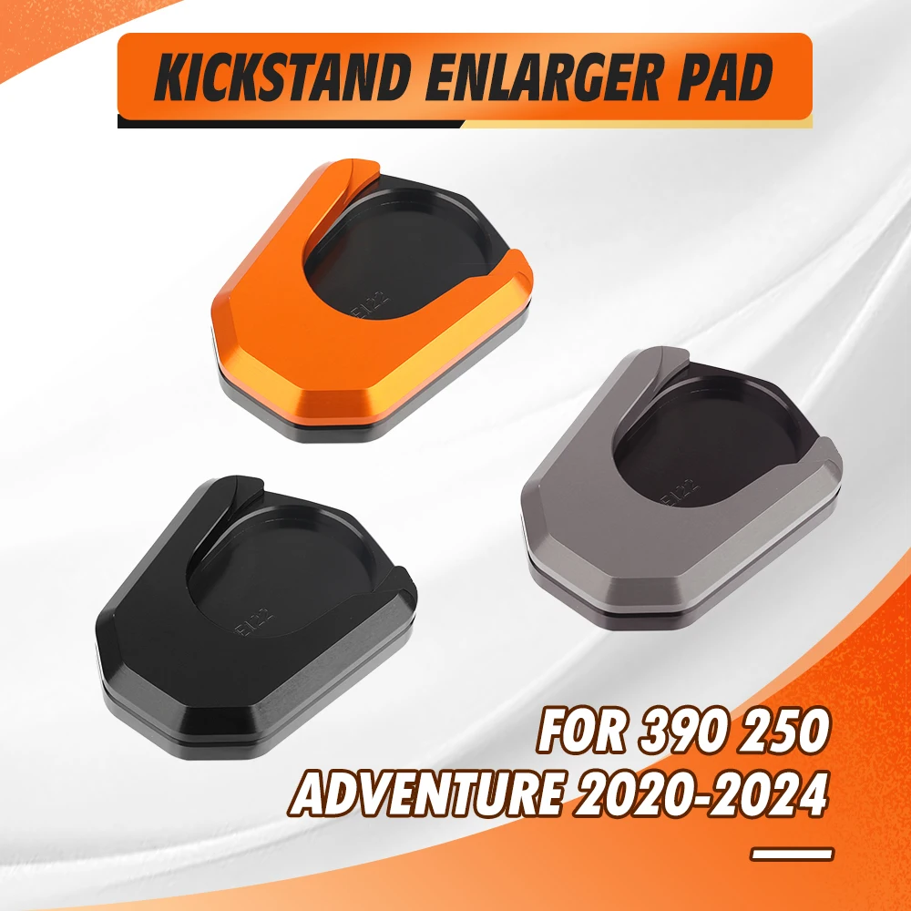 For 390 250 Adventure 2020-2021 2022 2023 2024 Motorcycle Side Stand Foot Enlarger Plate Pad Kickstand Support Pad Shell Cover
For 390 250 Adventure 2020-2021 2022 2023 2024 Motorcycle Side Stand Foot Enlarger Plate Pad Kickstand Support Pad Shell Cover