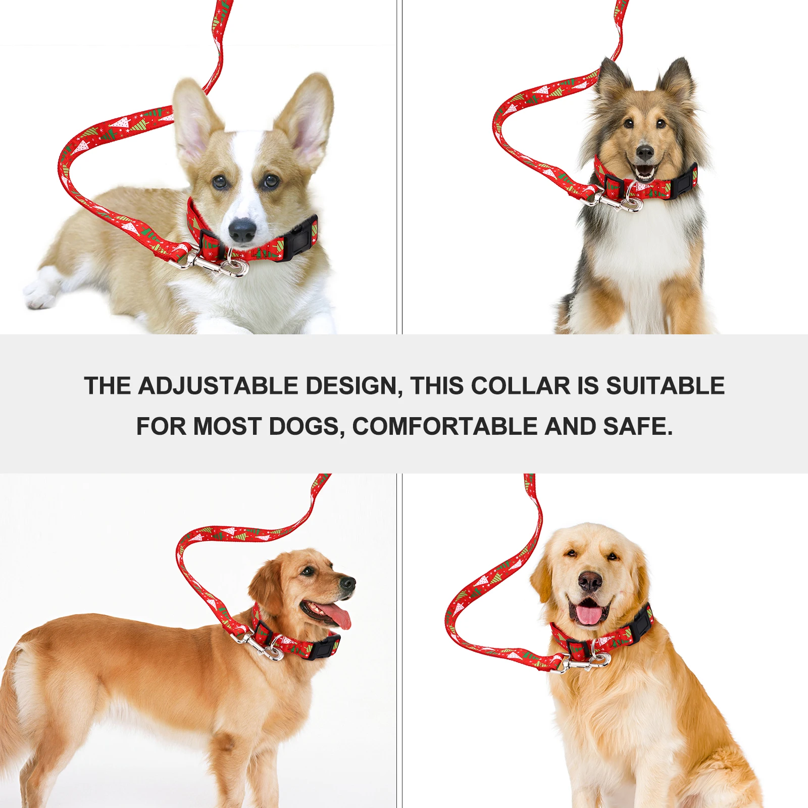 1 set 1 Set Christmas Collar Leash Dog Necklace Lead Pet Bandana Strap Adjustable Dog Neck Rope Durable Nylon For Indoor Outdoor
1 set 1 Set Christmas Collar Leash Dog Necklace Lead Pet Bandana Strap Adjustable Dog Neck Rope Durable Nylon For Indoor Outdoor