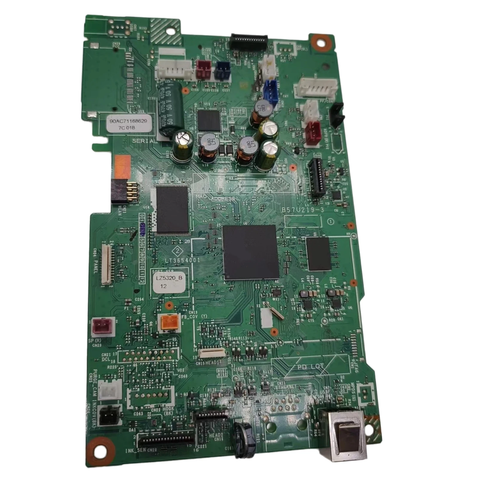 Main Board fits for Brother MFC J480DW B57U219-3 Printer Parts MotherBoard LT3654001
Main Board fits for Brother MFC J480DW B57U219-3 Printer Parts MotherBoard LT3654001
