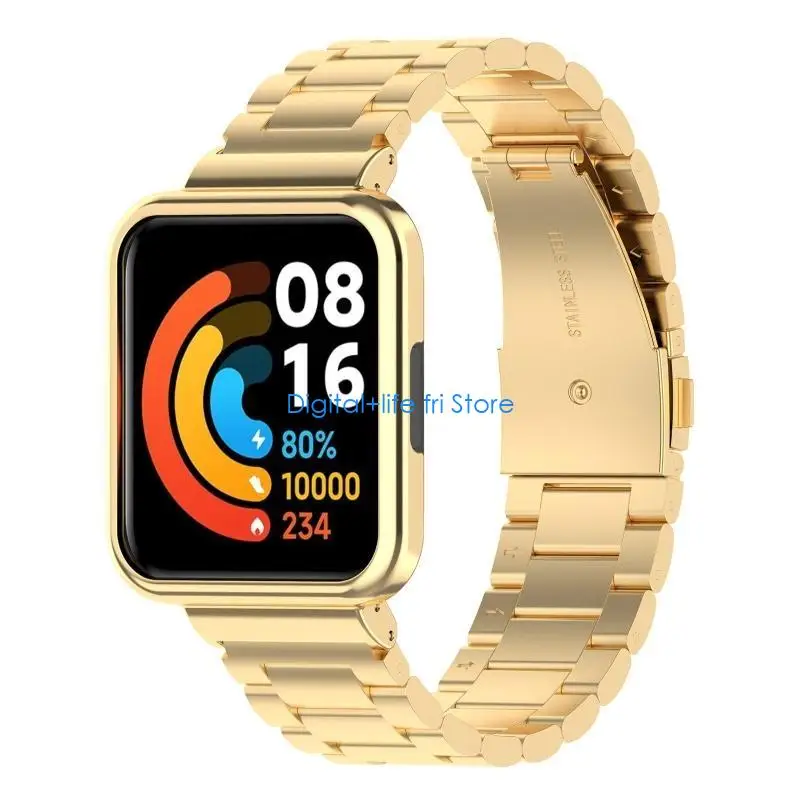 E06D Sport Bands for Redmi Watch2 Lite for Smart Watch Metal Straps Replacement Wrist
E06D Sport Bands for Redmi Watch2 Lite for Smart Watch Metal Straps Replacement Wrist