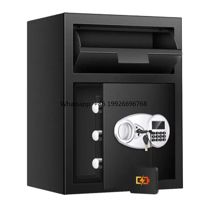 Factory Smart Office Security Deposit Box Electronic Digital Lock Jewelry Money Safe for Home Use Steel Material manufacturer
Factory Smart Office Security Deposit Box Electronic Digital Lock Jewelry Money Safe for Home Use Steel Material manufacturer