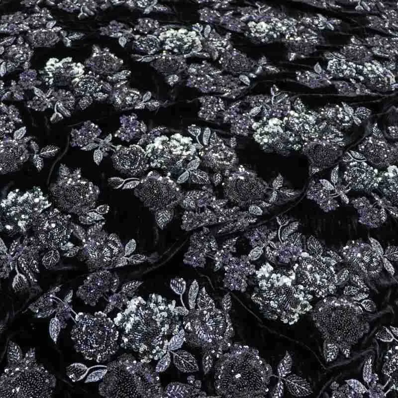 Трехмерный плащ с бисером и блестками, комплект из ткани для свадебного платья и вечернего платья
Трехмерный плащ с бисером и блестками, комплект из ткани для свадебного платья и вечернего платья