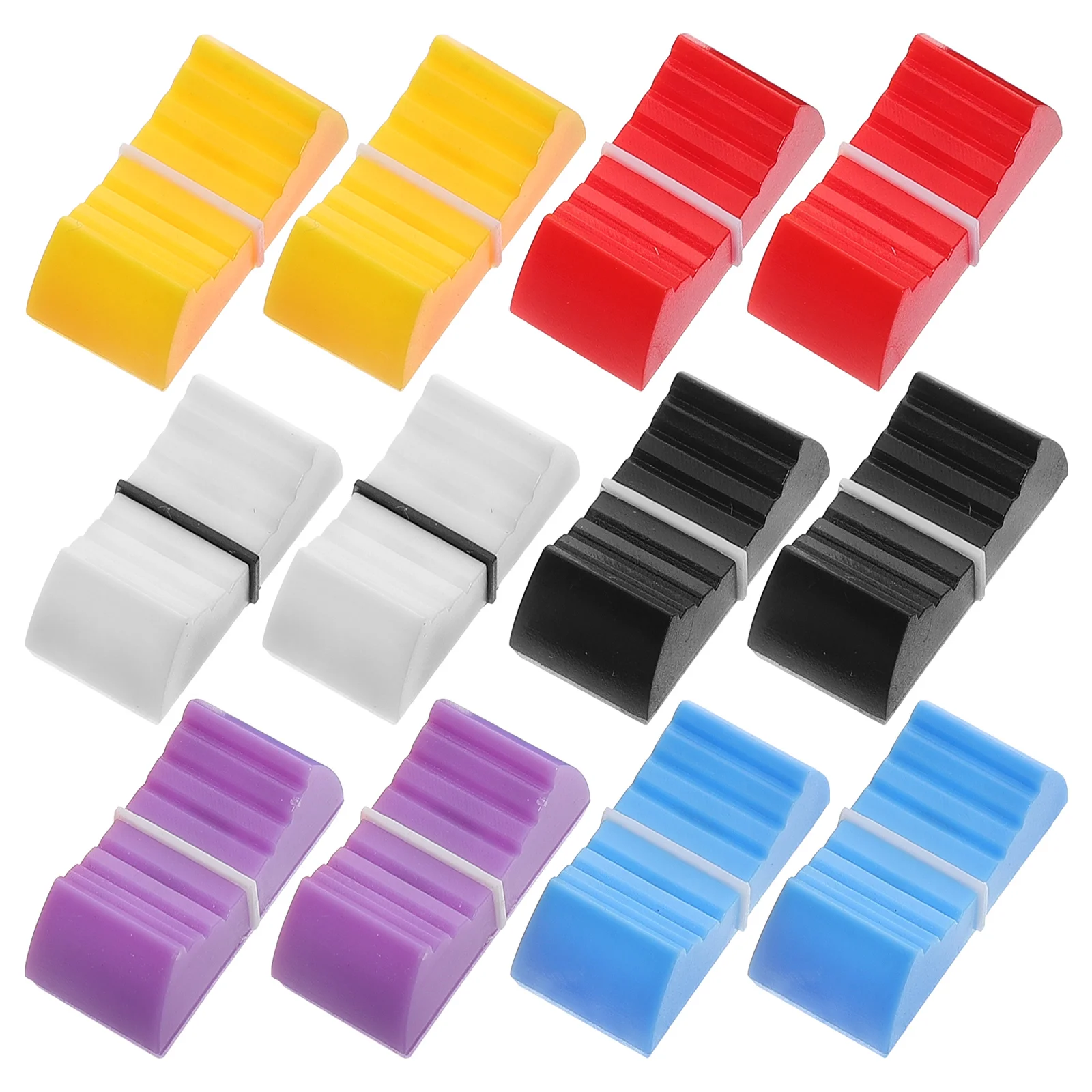 12pcs 24X11X10MM Potentiometer Cap Mixer Slide Knobs Push Pull Replacement Sturdy Plastic Wide Compatibility Sound Console
12pcs 24X11X10MM Potentiometer Cap Mixer Slide Knobs Push Pull Replacement Sturdy Plastic Wide Compatibility Sound Console