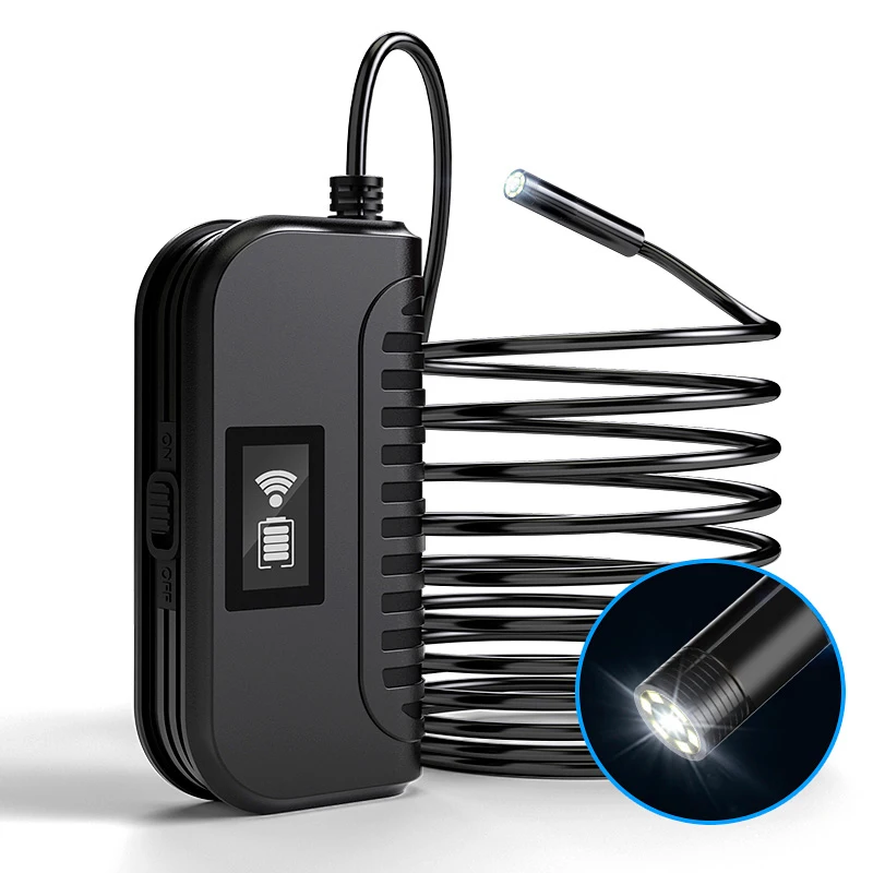 KERUI 5MP HD WiFi Endoscope Camera for Mobile Phone and PC Industrial Endoscope Inspection Camera IP67 Waterproof
KERUI 5MP HD WiFi Endoscope Camera for Mobile Phone and PC Industrial Endoscope Inspection Camera IP67 Waterproof