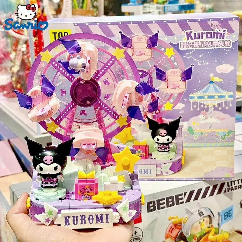 Оригинальный красочный парк аттракционов Sanrio Kuromi Mymelody Cinnamoroll помпон пурин полако модель игрушка подарок на день рождения
Оригинальный красочный парк аттракционов Sanrio Kuromi Mymelody Cinnamoroll помпон пурин полако модель игрушка подарок на день рождения