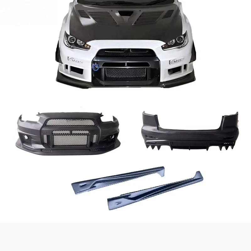 New Vairs Style PP Car Body Kits for Lancer Front and Rear Bumper Update Bumper Guard with Side Skirt
New Vairs Style PP Car Body Kits for Lancer Front and Rear Bumper Update Bumper Guard with Side Skirt