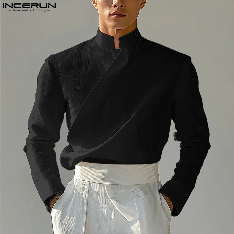 INCERUN Tops 2025 American Style Fashion New Men's Solid Simple Shirt Casual Streetwear Male All-match Long Sleeved Blouse S-5XL
INCERUN Tops 2025 American Style Fashion New Men's Solid Simple Shirt Casual Streetwear Male All-match Long Sleeved Blouse S-5XL