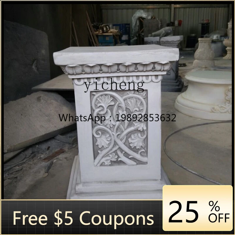 BJ European sculpture Roman column ornament Interior home decoration Floor-to-ceiling flower pot base
BJ European sculpture Roman column ornament Interior home decoration Floor-to-ceiling flower pot base