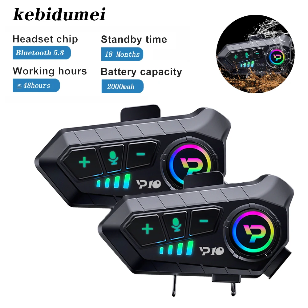 1/2pcs Bluetooth 5.3 Motorcycle Helmet Headset Wireless Hands-free Call Kit Waterproof Music Player Communicator Speaker
1/2pcs Bluetooth 5.3 Motorcycle Helmet Headset Wireless Hands-free Call Kit Waterproof Music Player Communicator Speaker