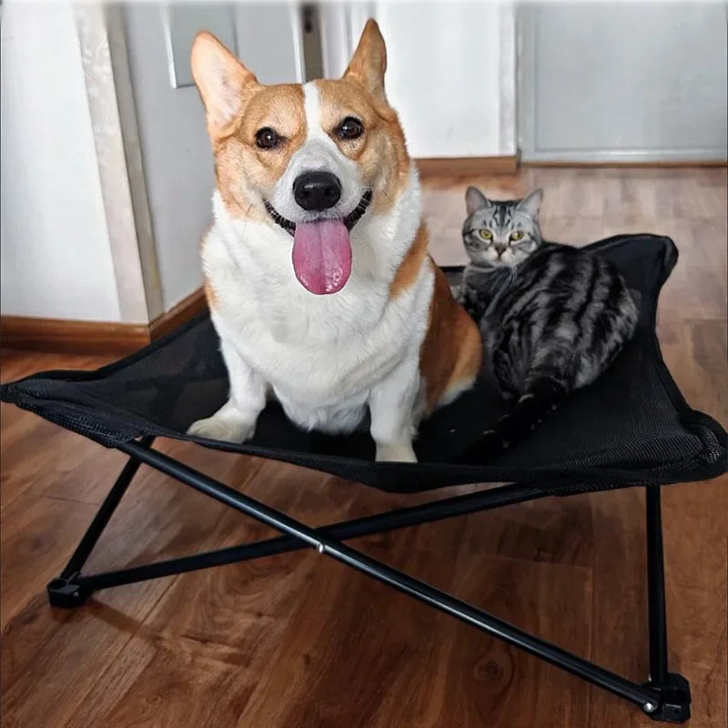Pet Camping Dog Beds Outdoor Strong Bearing Capacity Foldable Kennel Moisture-proof Dogs Bed Wearproof Pet Products Supplies
Pet Camping Dog Beds Outdoor Strong Bearing Capacity Foldable Kennel Moisture-proof Dogs Bed Wearproof Pet Products Supplies