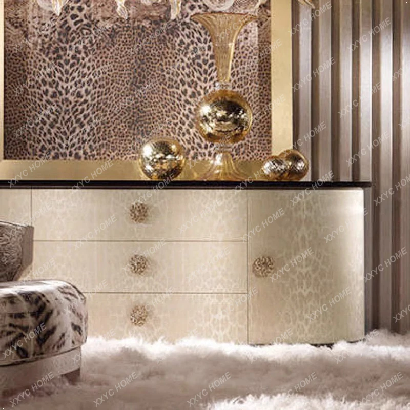 TTHousehold Living Room Wall Locker Postmodern Villa Solid Wood Printing Storage Cabinet
TTHousehold Living Room Wall Locker Postmodern Villa Solid Wood Printing Storage Cabinet