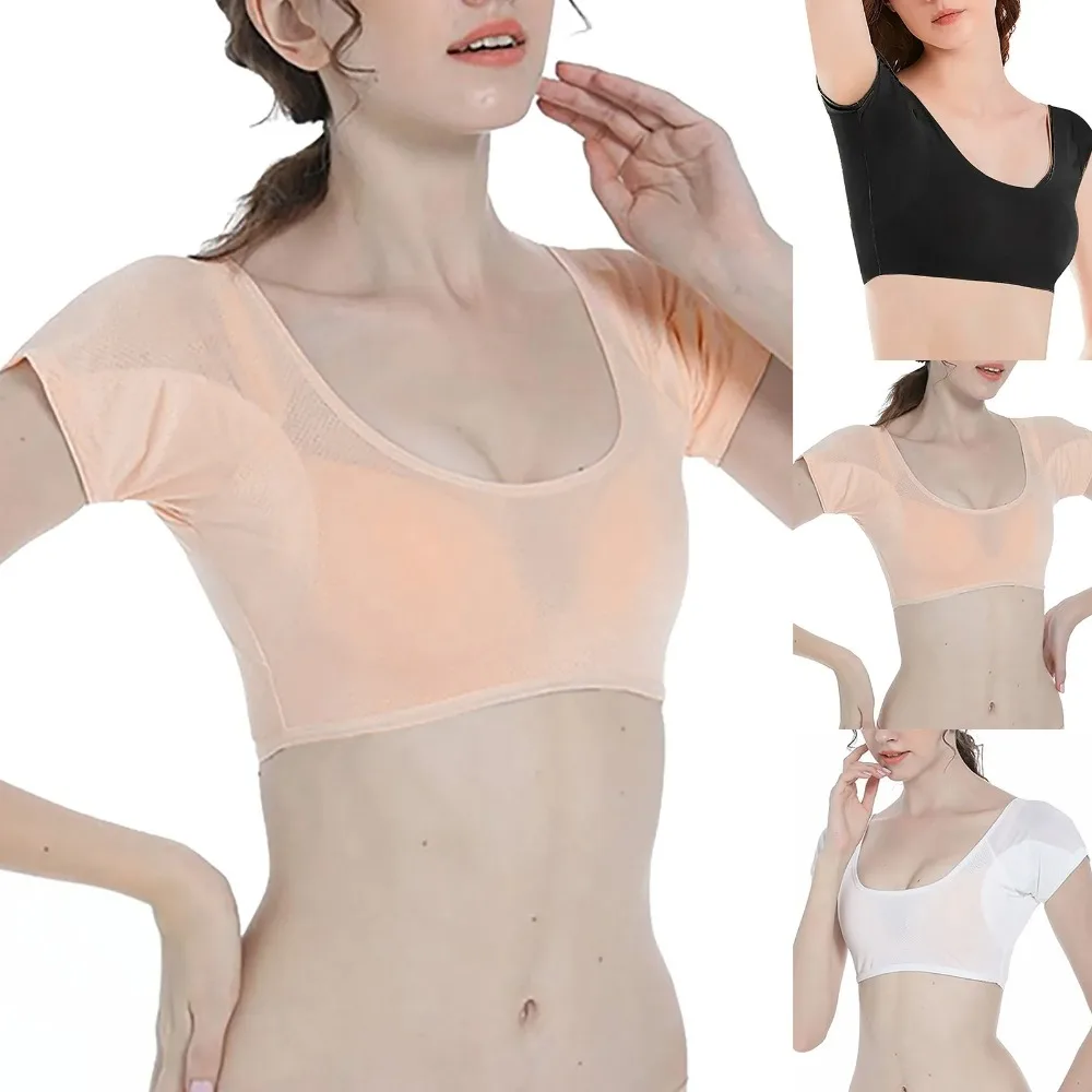 New Sweat Proof Underarm Sweatshirt Solid Breathable Sweat-wicking Padded Clothes Slimming Waistcoat Wicking Sweat Women
New Sweat Proof Underarm Sweatshirt Solid Breathable Sweat-wicking Padded Clothes Slimming Waistcoat Wicking Sweat Women