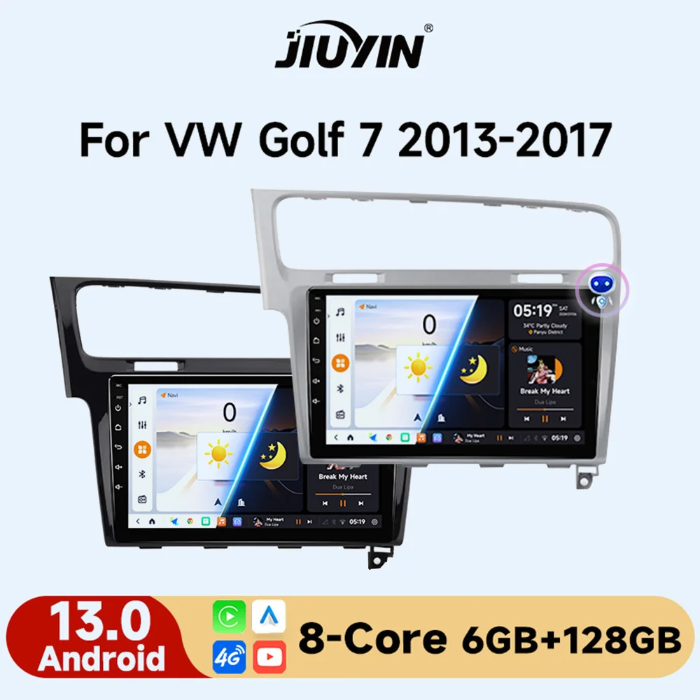 JIUYIN 10.1 Inch AI Voice Wireless CarPlay Android 13 Auto Radio for VW Golf 7 2013-2017 Car Multimedia GPS 2din autoradio
JIUYIN 10.1 Inch AI Voice Wireless CarPlay Android 13 Auto Radio for VW Golf 7 2013-2017 Car Multimedia GPS 2din autoradio