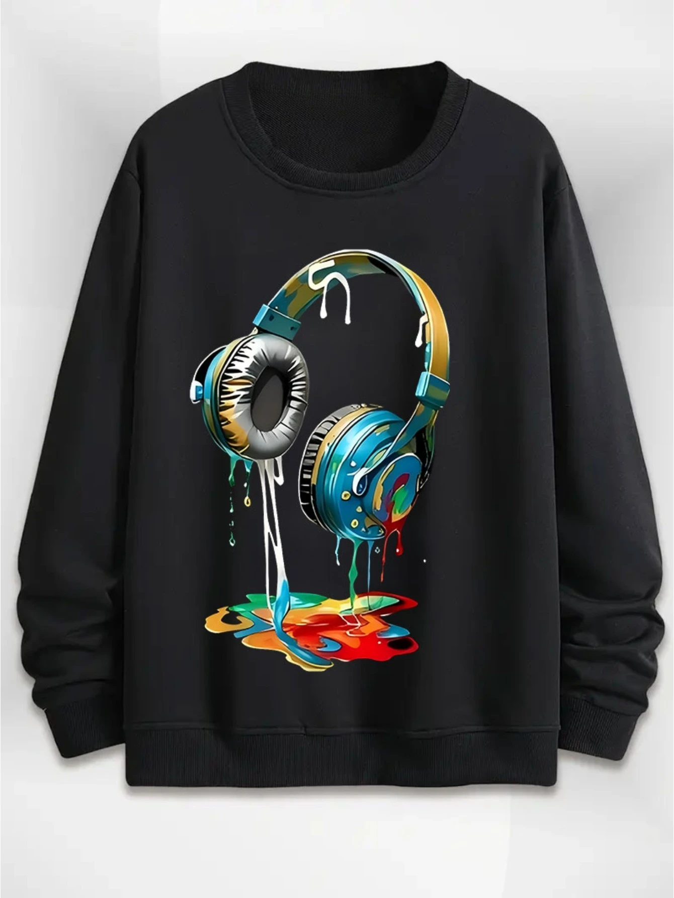 Headphones Graphic Printing Autumn and Winter Men's and Women's Sweatshirts Casual Loose Outdoor Street Sports Training Brand
Headphones Graphic Printing Autumn and Winter Men's and Women's Sweatshirts Casual Loose Outdoor Street Sports Training Brand