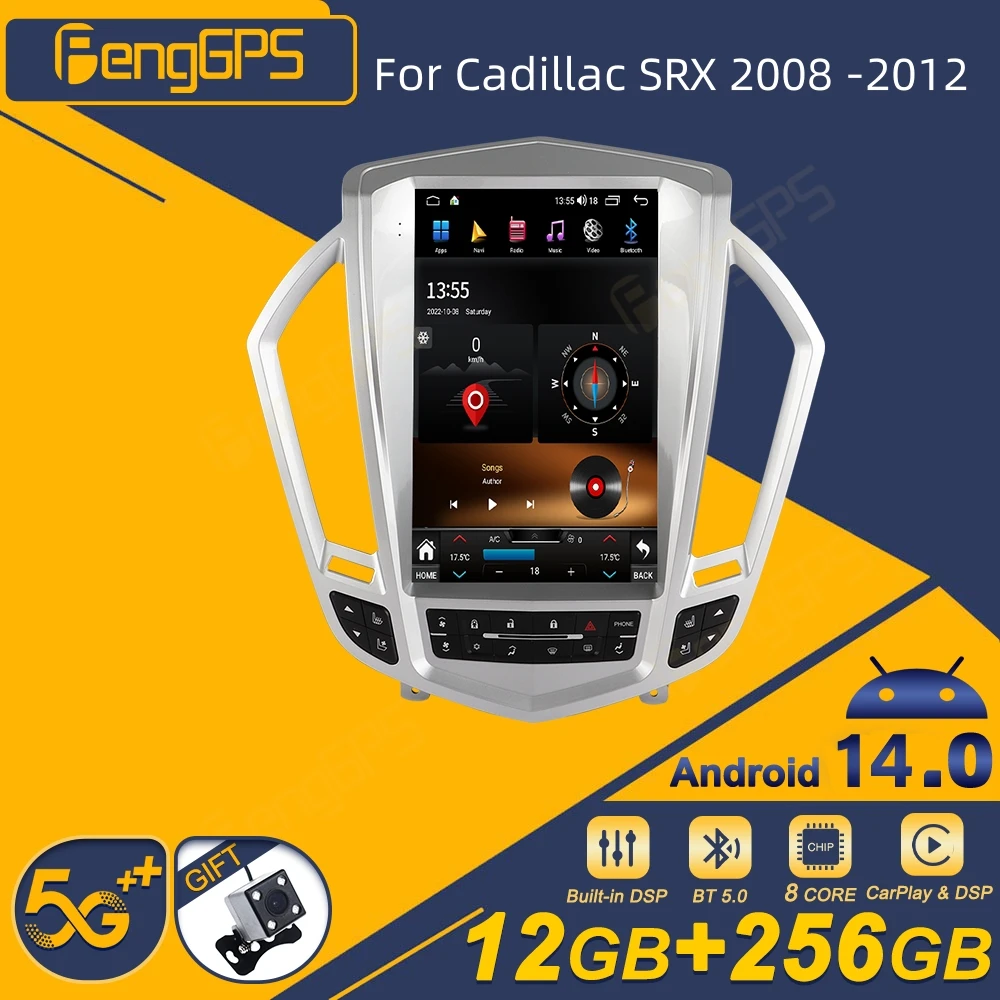 For Cadillac SRX 2008 -2012 Intelligent System Multimedia Player Wireless Carplay Autoradio Stereo GPS Navi Touch Screen BT 4G
For Cadillac SRX 2008 -2012 Intelligent System Multimedia Player Wireless Carplay Autoradio Stereo GPS Navi Touch Screen BT 4G