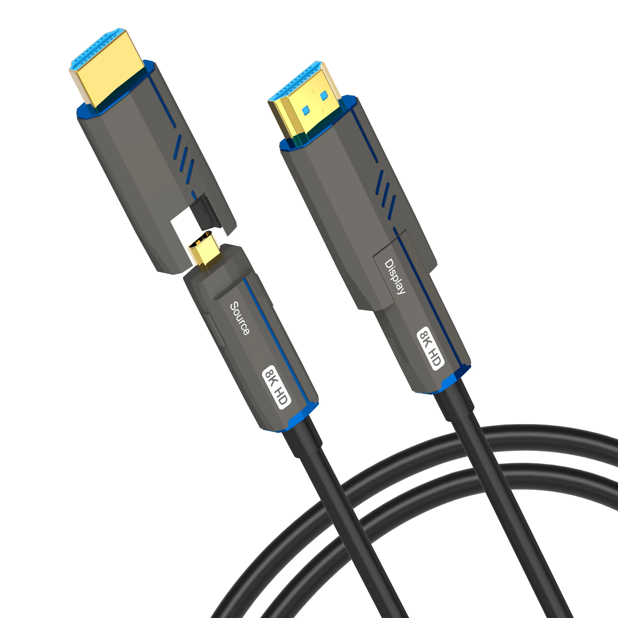 8K HDMI Cables 2.1 10FT 48Gbps 8K & 4K Ultra High Speed Cords(8K@60Hz 4K@120Hz) Compatible for PS5/X-Box/Roku TV/HDTV/Blu-ray
8K HDMI Cables 2.1 10FT 48Gbps 8K & 4K Ultra High Speed Cords(8K@60Hz 4K@120Hz) Compatible for PS5/X-Box/Roku TV/HDTV/Blu-ray