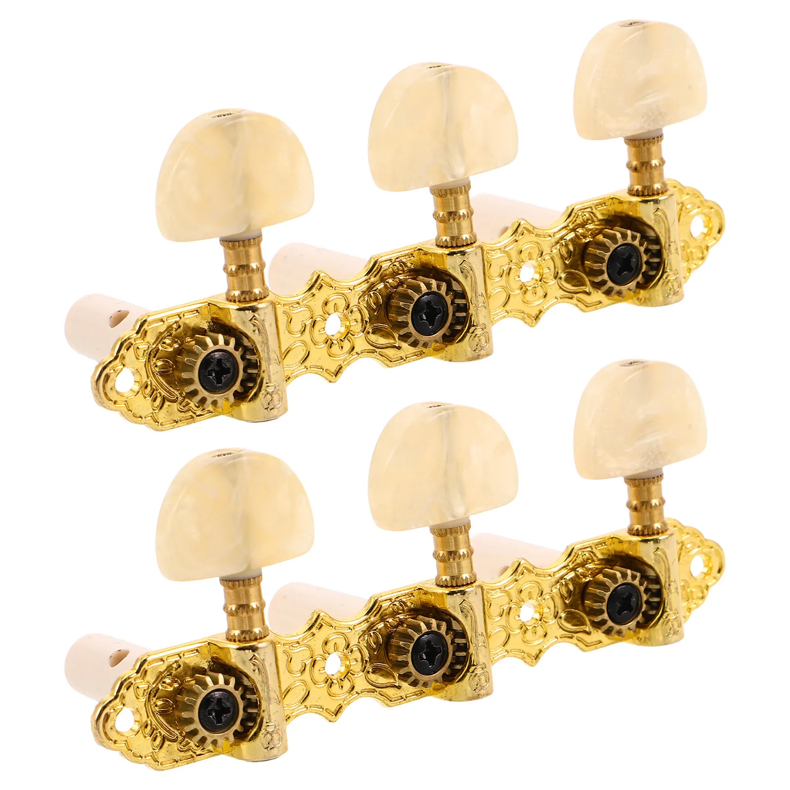 2Pcs Guitar Tuning Pegs Zinc Alloy Semi Circular Agate Knobs Replacement for Acoustic Classical Electric Guitar Machine Heads
2Pcs Guitar Tuning Pegs Zinc Alloy Semi Circular Agate Knobs Replacement for Acoustic Classical Electric Guitar Machine Heads