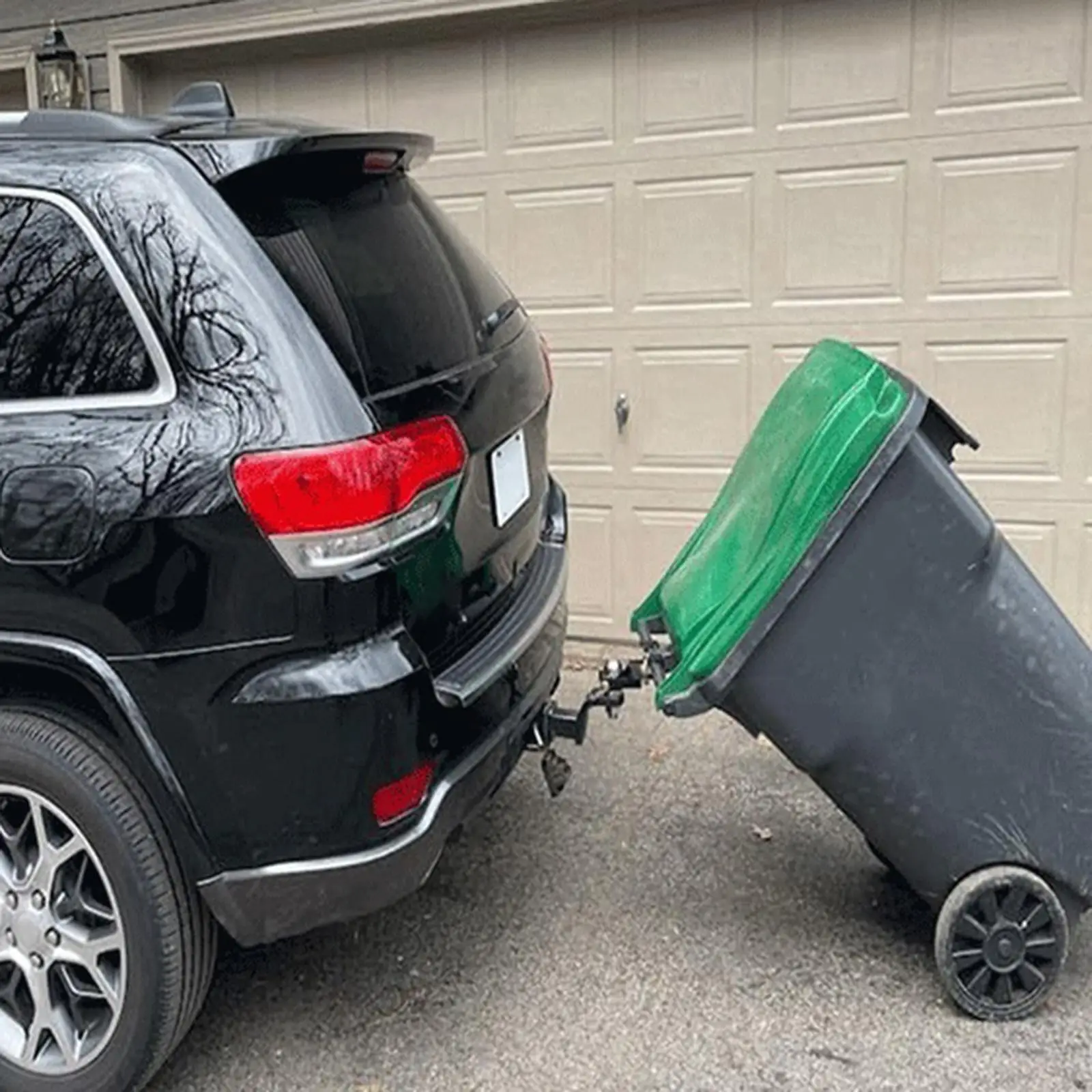 Garbage Can Coupler Receiver Easy to Install Trash Can Pull Tow Hauling Kit Towing Trailer Hook for Wheeled Trash Garden Tool
Garbage Can Coupler Receiver Easy to Install Trash Can Pull Tow Hauling Kit Towing Trailer Hook for Wheeled Trash Garden Tool