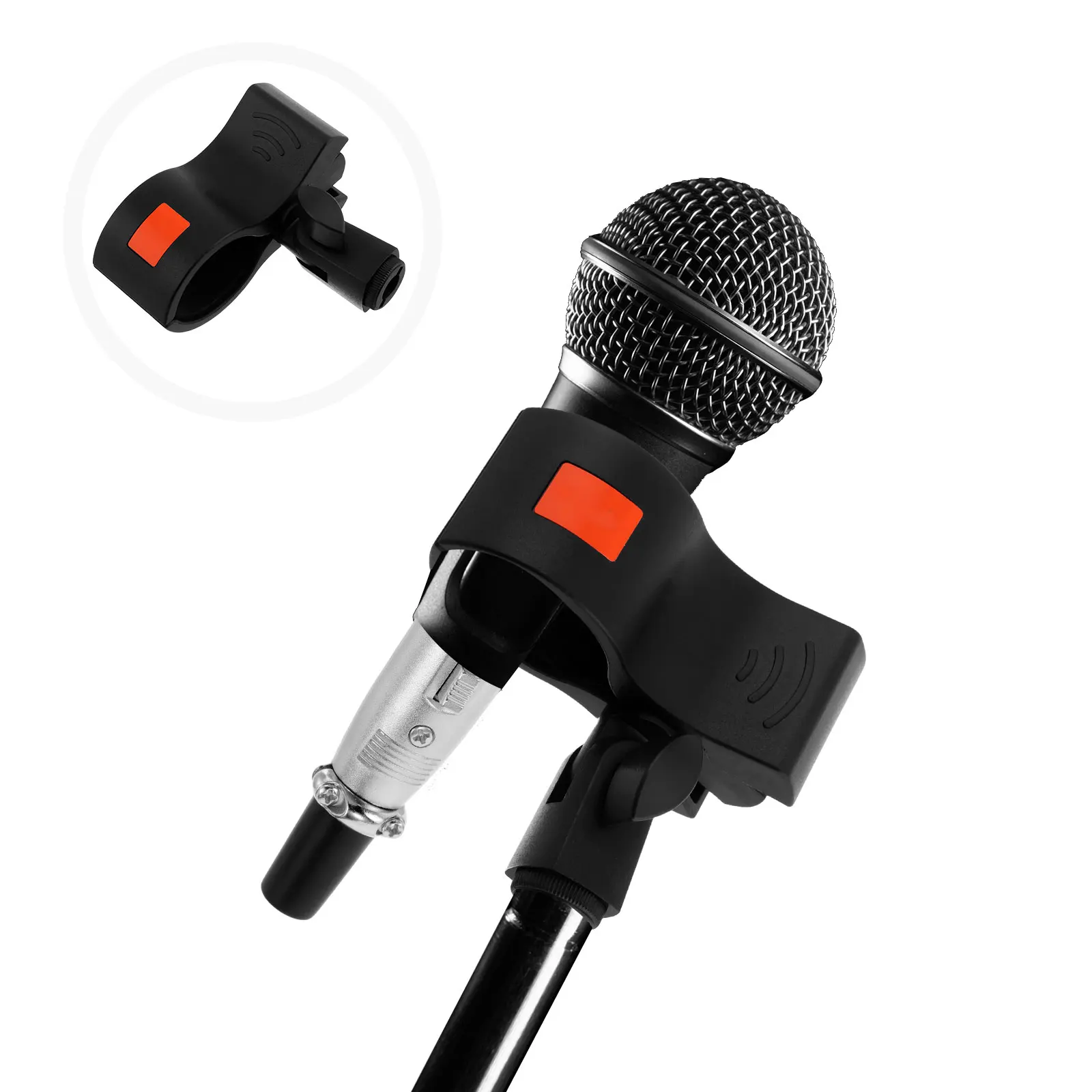 Microphone Clip Handheld Holder Clips for Stands Spring Condenser Accessories Amplifier Clamp Black Desk
Microphone Clip Handheld Holder Clips for Stands Spring Condenser Accessories Amplifier Clamp Black Desk