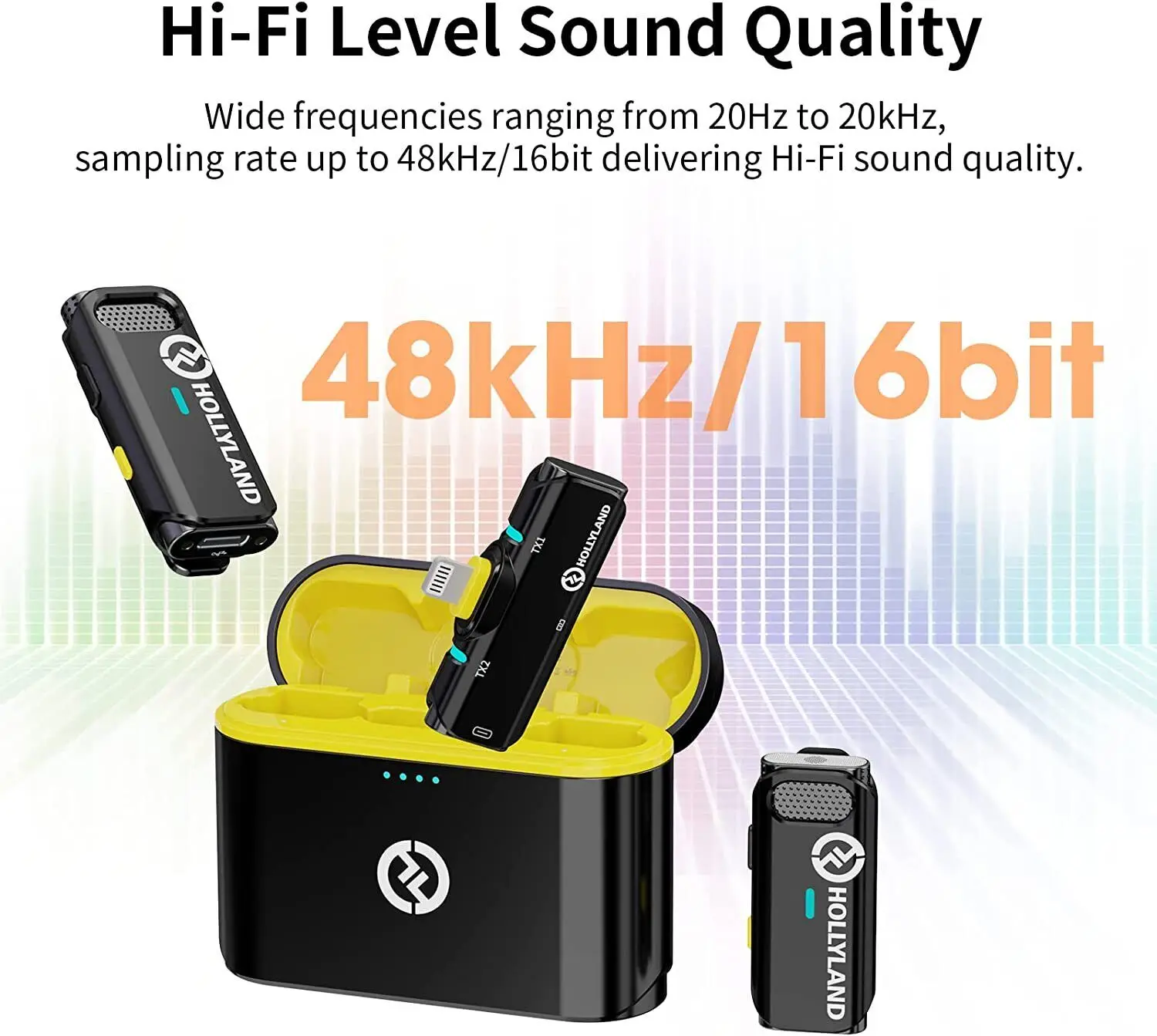 NEW Lark C1 650 Kabelloses Lavalier-Mikrofon Fr Smartphone
NEW Lark C1 650 Kabelloses Lavalier-Mikrofon Fr Smartphone