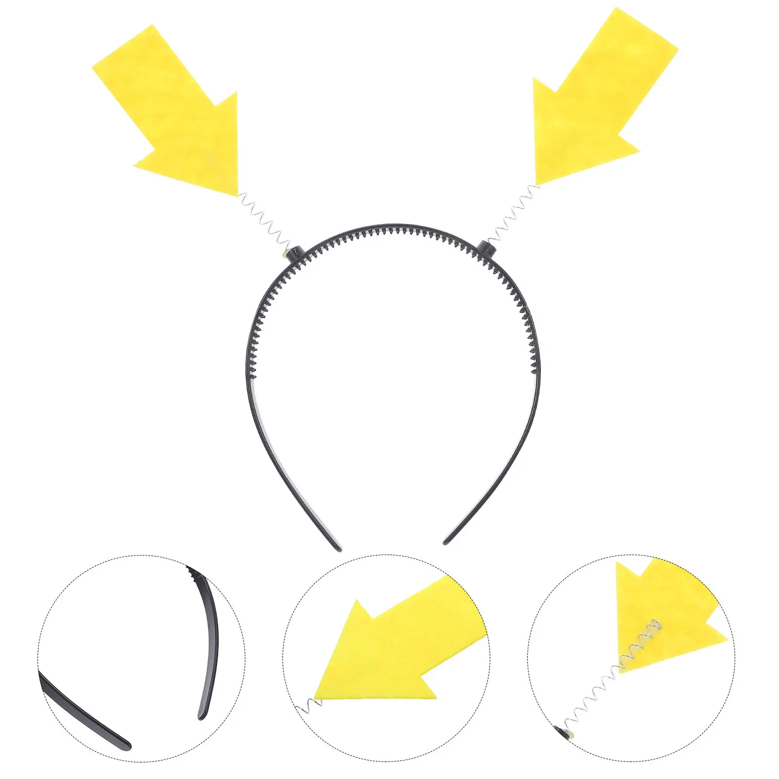 4Pcs Funny Arrow Headband Creative Humor Hair Accessory for Themed Parties Events Cosplay Lightweight Universal Size Women Girls
4Pcs Funny Arrow Headband Creative Humor Hair Accessory for Themed Parties Events Cosplay Lightweight Universal Size Women Girls