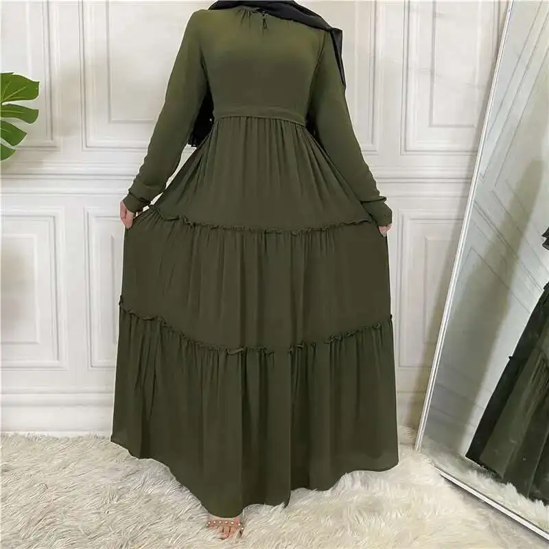 Dubai's New Fashionable, Casual and Comfortable Chiffon Dress 6496 Long Dress Robe Abaya Ramadan Dubai Luxury Islam Elegant
Dubai's New Fashionable, Casual and Comfortable Chiffon Dress 6496 Long Dress Robe Abaya Ramadan Dubai Luxury Islam Elegant