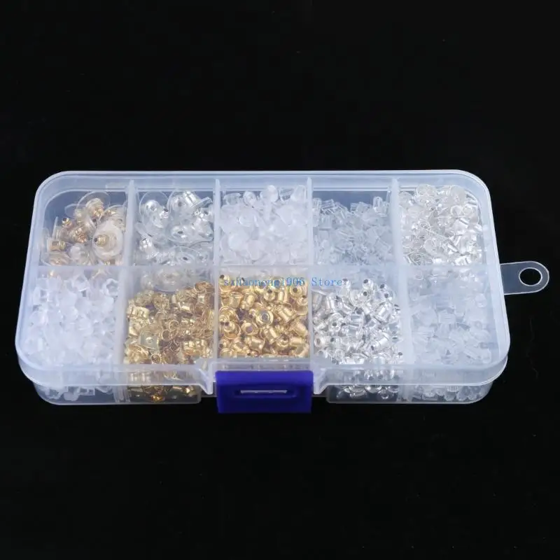 85LF Earring Backs 10 Styles Earring Back Clips Earring Backs Butterfly Metal Rubber Plastic Secure Earring Backs for Safety
85LF Earring Backs 10 Styles Earring Back Clips Earring Backs Butterfly Metal Rubber Plastic Secure Earring Backs for Safety