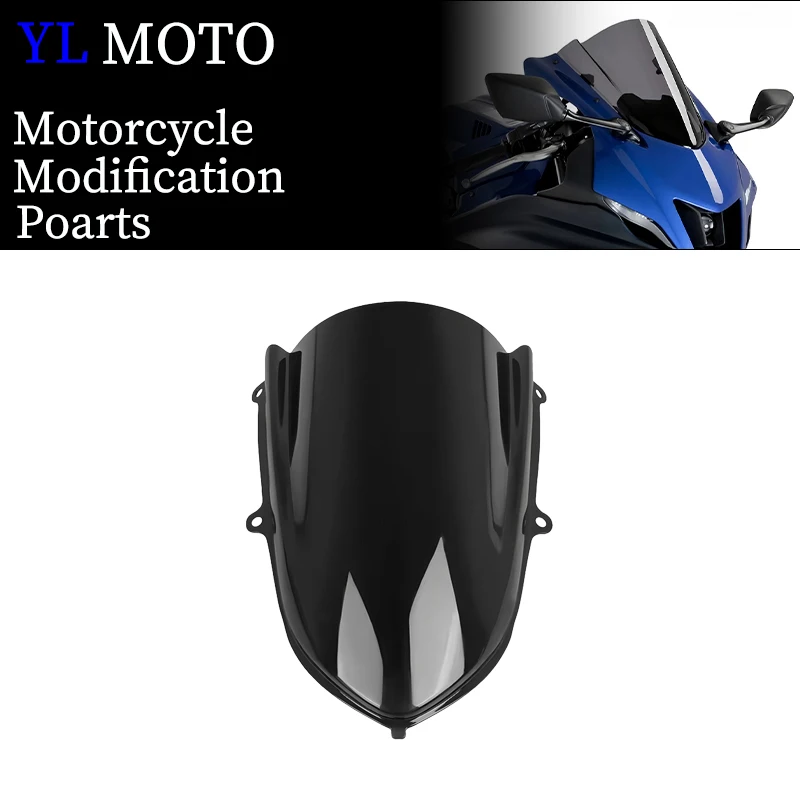For Yamaha R6 YZFR6 2017-2024 r7 YZFR7 2021-2025 Front Windshield Visor Wind Deflector Windscreen Spoiler Double Bubble Screen
For Yamaha R6 YZFR6 2017-2024 r7 YZFR7 2021-2025 Front Windshield Visor Wind Deflector Windscreen Spoiler Double Bubble Screen