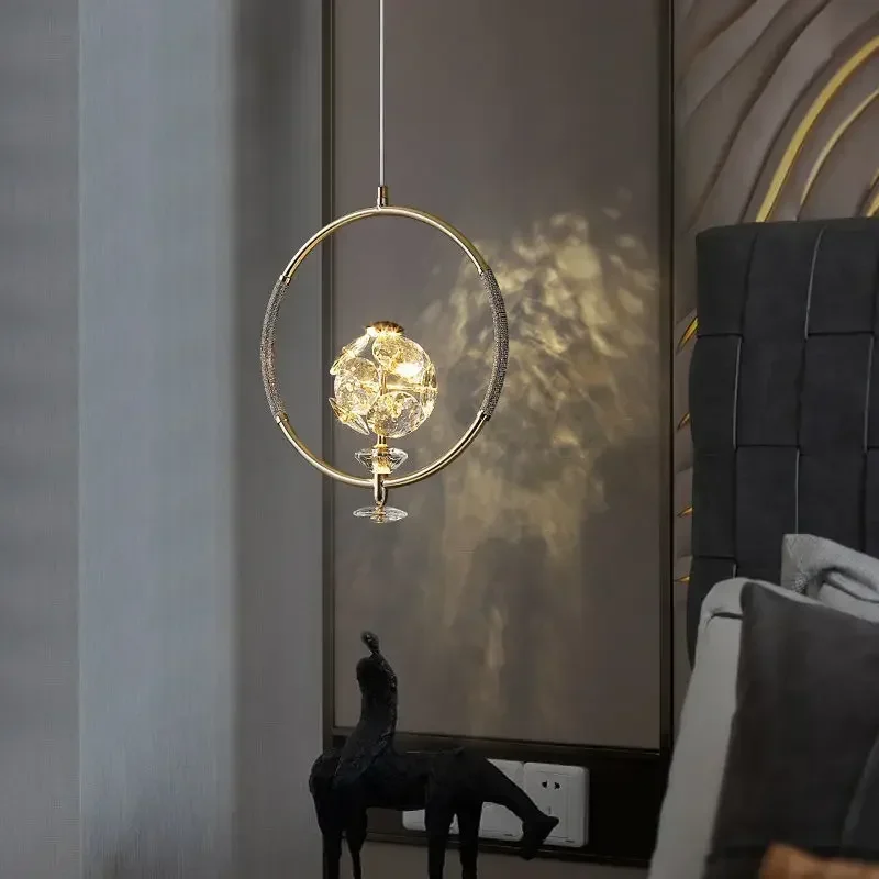MandosBor Light luxury small chandelier, crystal chandelier, bedside chandelier for bedroom
MandosBor Light luxury small chandelier, crystal chandelier, bedside chandelier for bedroom