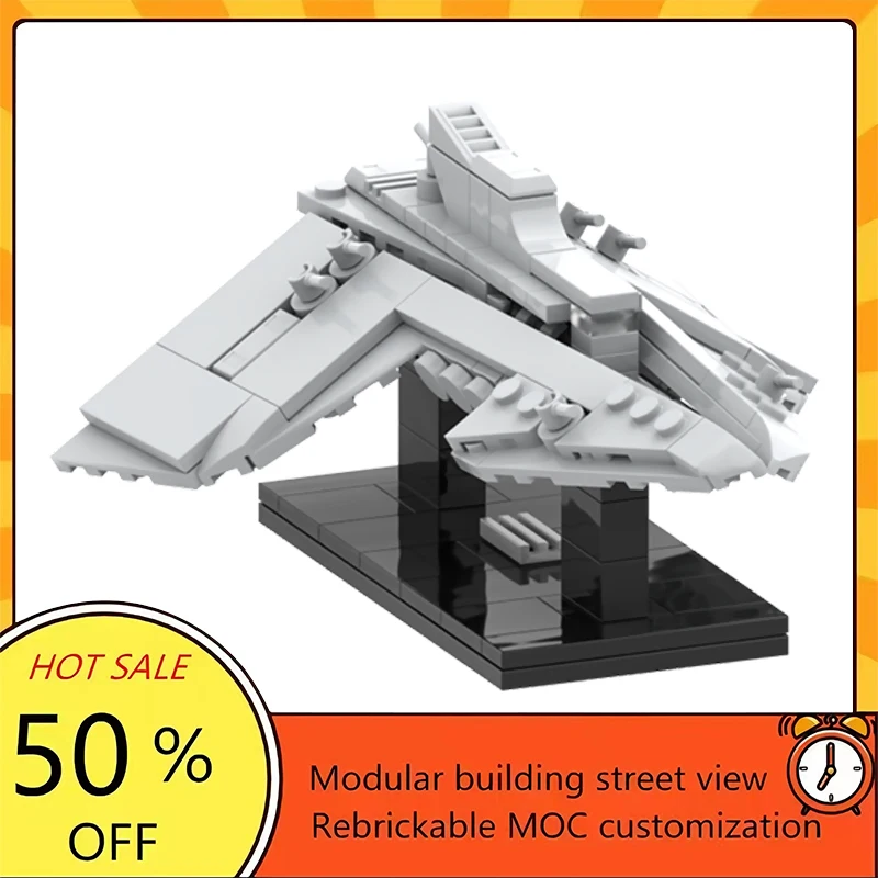 Набор из 143 деталей: Популярная модель космического корабля из фильма «Звездные войны», конструктор MOC, модульные технологичные блоки, подарок на праздник, игрушка для сборки, детский набор
Набор из 143 деталей: Популярная модель космического корабля из фильма «Звездные войны», конструктор MOC, модульные технологичные блоки, подарок на праздник, игрушка для сборки, детский набор