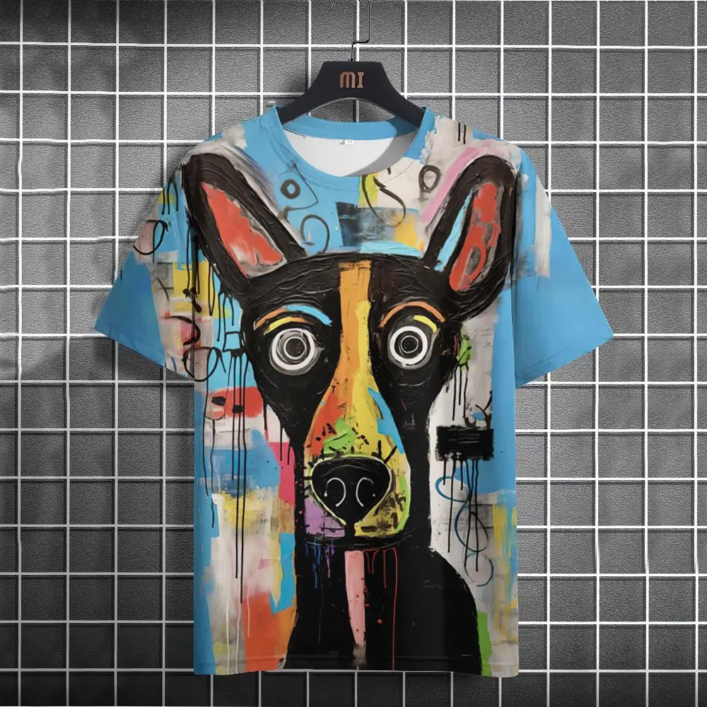Funny Abstract Animal Pattern Men's T-Shirts 3D Print Creative Personality O-Neck Short Sleeve Tees Oversize Casual Fashion Tops
Funny Abstract Animal Pattern Men's T-Shirts 3D Print Creative Personality O-Neck Short Sleeve Tees Oversize Casual Fashion Tops