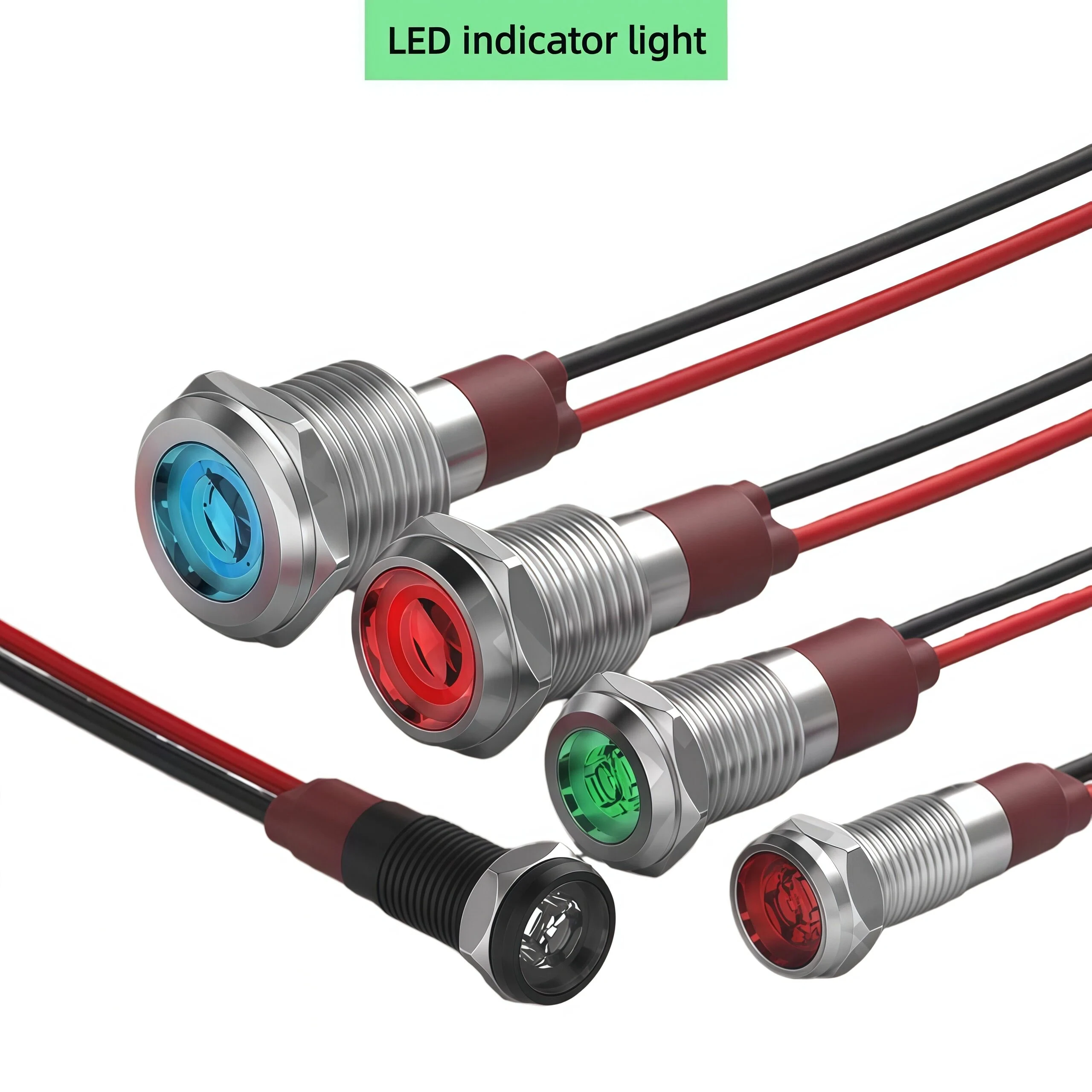 Светодиодный индикатор 6 мм, 8 мм, 10 мм, 12 мм с проводом 15 см, сигнальная лампа питания, водонепроницаемый индикатор для малогабаритных устройств 3В-220В
Светодиодный индикатор 6 мм, 8 мм, 10 мм, 12 мм с проводом 15 см, сигнальная лампа питания, водонепроницаемый индикатор для малогабаритных устройств 3В-220В