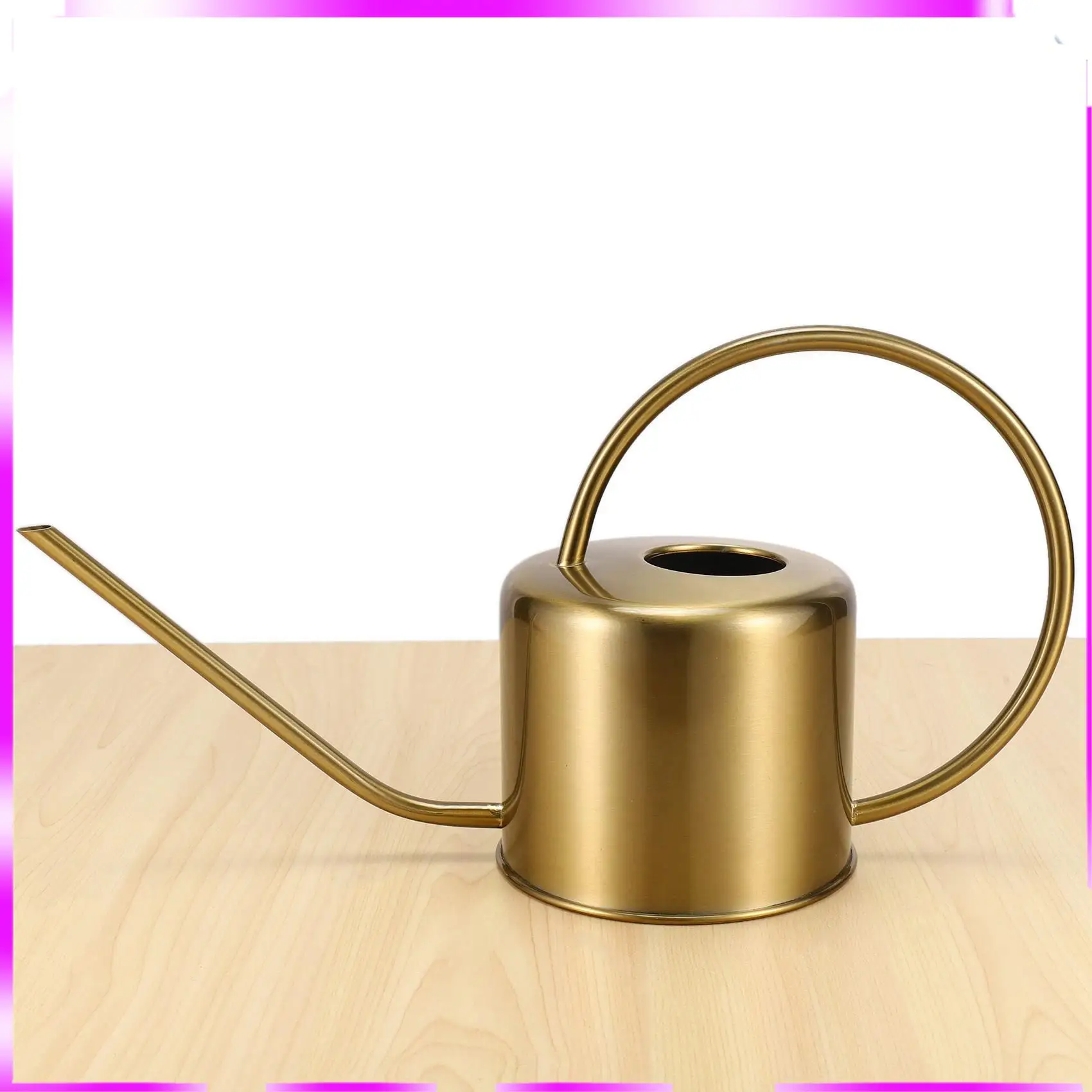N98R 2X Watering Can Golden Garden Stainless Steel 1300Ml Small Water Bottle Easy To Use Handle Perfect For Watering Plants
N98R 2X Watering Can Golden Garden Stainless Steel 1300Ml Small Water Bottle Easy To Use Handle Perfect For Watering Plants