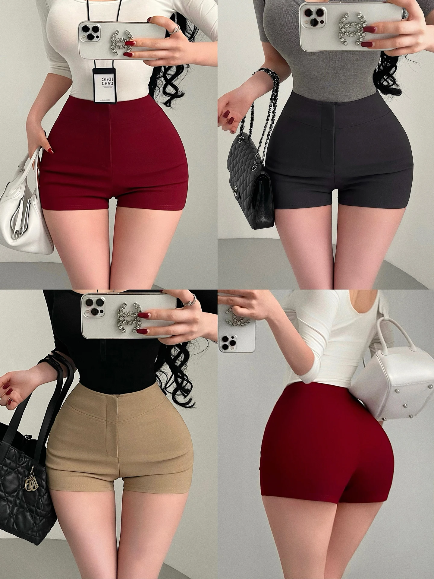 Sexy High Waist Short Pants Women's Tight Fit Casual Shorts Lengthening Leg Effect Butt Lifting Hot Pants Korean Style
Sexy High Waist Short Pants Women's Tight Fit Casual Shorts Lengthening Leg Effect Butt Lifting Hot Pants Korean Style