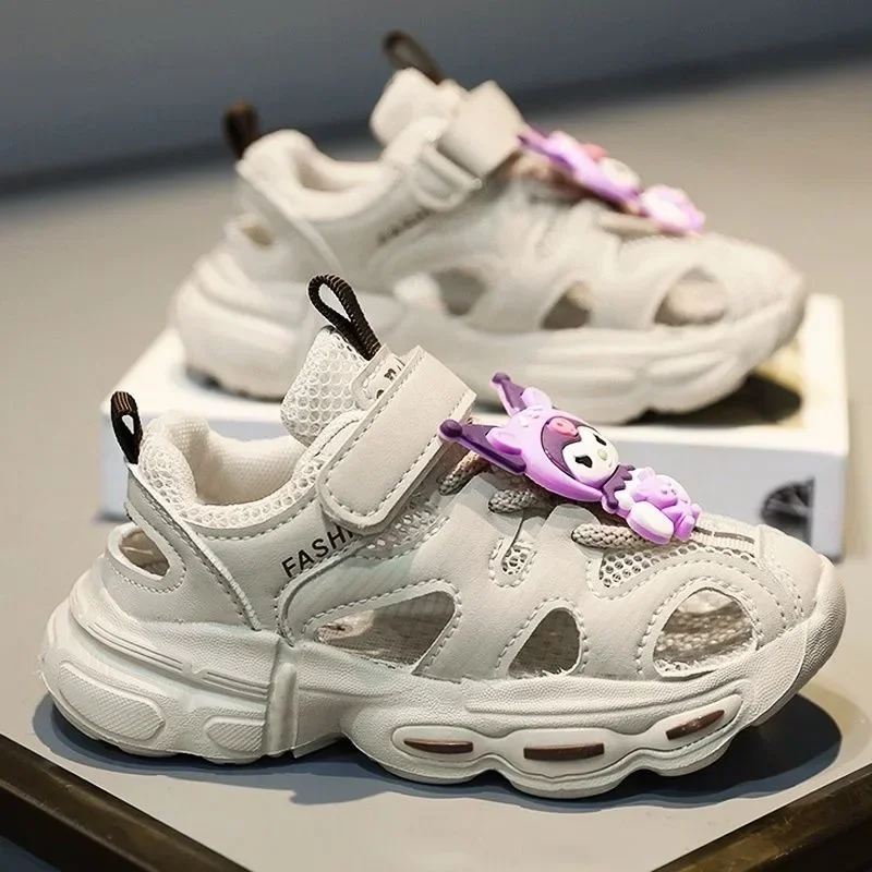 Girly Heart Kawaii Anime MINISO Ins Fashion Kuromi Casual Sandals Summer Cute Breathable Non Slip Sneakers Gifts for Kids
Girly Heart Kawaii Anime MINISO Ins Fashion Kuromi Casual Sandals Summer Cute Breathable Non Slip Sneakers Gifts for Kids