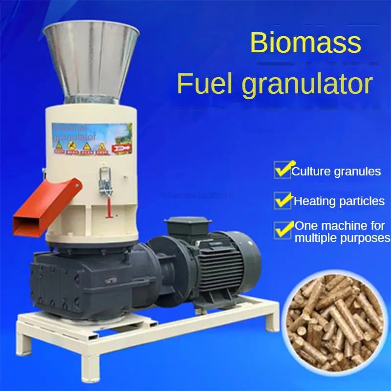 Large Biomass Granulator Rice Husk Straw Sawdust Small Compressed Fuel Production Granulator
Large Biomass Granulator Rice Husk Straw Sawdust Small Compressed Fuel Production Granulator