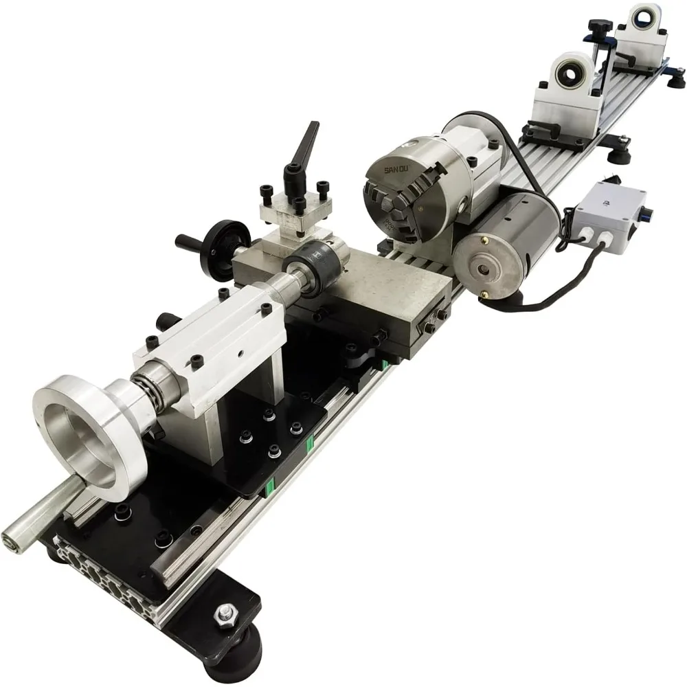 450W Pool Cue Lathe 0-2000RPM Billiard Cue Lathe Machine 0.87" Spindle Hole for Billiard Stick Repairing Turning Drilling
450W Pool Cue Lathe 0-2000RPM Billiard Cue Lathe Machine 0.87" Spindle Hole for Billiard Stick Repairing Turning Drilling