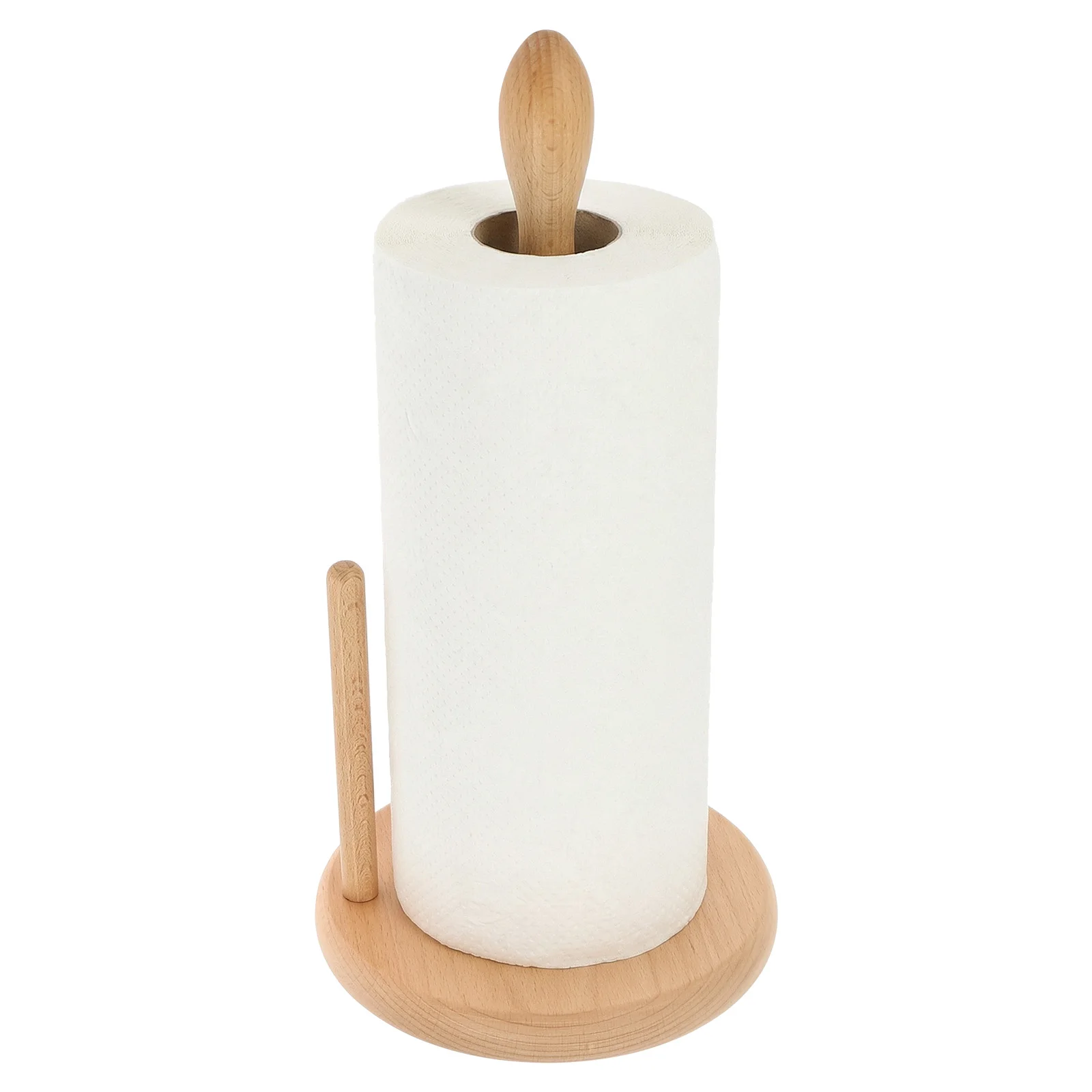 Wooden Roll Paper Towel Holder Countertop Towel Roll Organizer Vertical Anti-Skid Base Stand Kitchen Toilet Storage Accessories
Wooden Roll Paper Towel Holder Countertop Towel Roll Organizer Vertical Anti-Skid Base Stand Kitchen Toilet Storage Accessories
