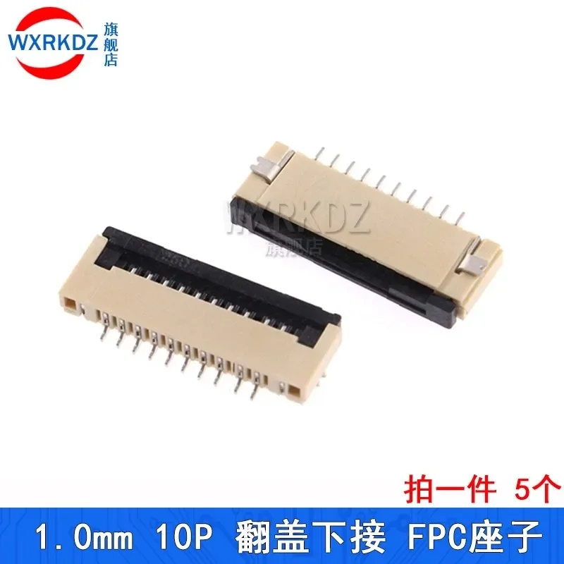 10PCS 1.0mm FFC FPC Connector Flat Cable Socket Adapter 4/5/6/7/8/9/10/12/14/16/18/20/22/24/26/28 30P32 Pin Down Flip Type Plug
10PCS 1.0mm FFC FPC Connector Flat Cable Socket Adapter 4/5/6/7/8/9/10/12/14/16/18/20/22/24/26/28 30P32 Pin Down Flip Type Plug