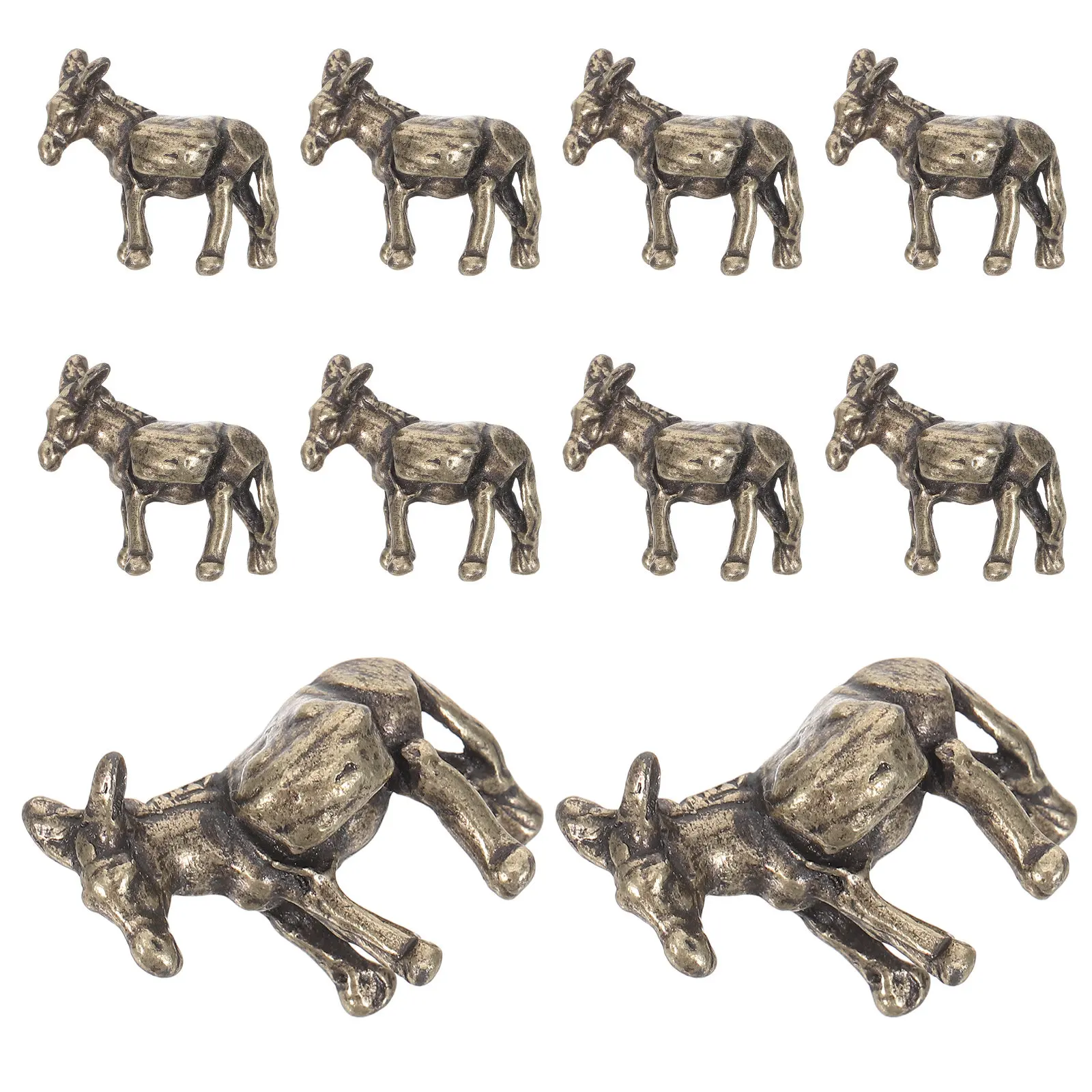 10Pcs Miniature Iron Donkey Small Metal Animal Ornament for Moss Micro Landscape Decor DIY Fairy Garden Accessory
10Pcs Miniature Iron Donkey Small Metal Animal Ornament for Moss Micro Landscape Decor DIY Fairy Garden Accessory