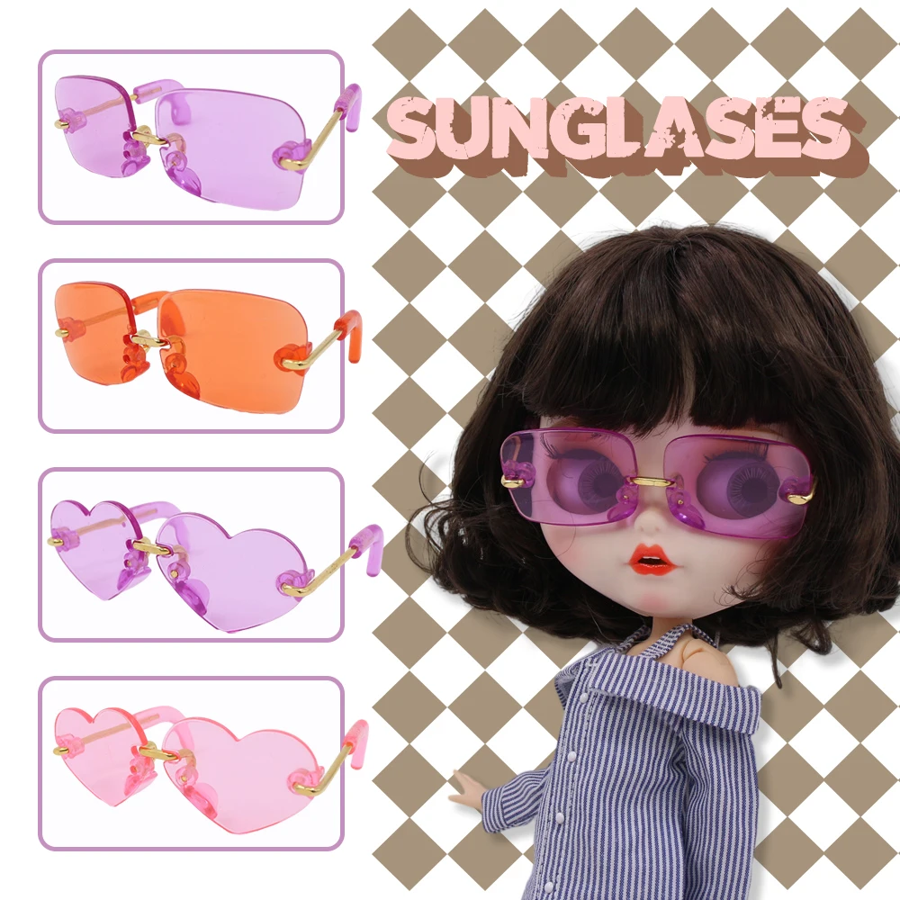 Accessories toy for 1/6 30cm blyth glasses vairous color for 30cm ball jointed doll
Accessories toy for 1/6 30cm blyth glasses vairous color for 30cm ball jointed doll