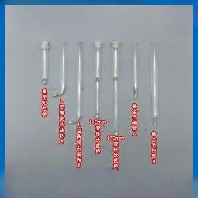 `Lu Jin Capillary/L-type Ceramic Core Salt Bridge/glass Outer Salt Bridge/double Salt Bridge Reference Electrode/electrochemical
`Lu Jin Capillary/L-type Ceramic Core Salt Bridge/glass Outer Salt Bridge/double Salt Bridge Reference Electrode/electrochemical
