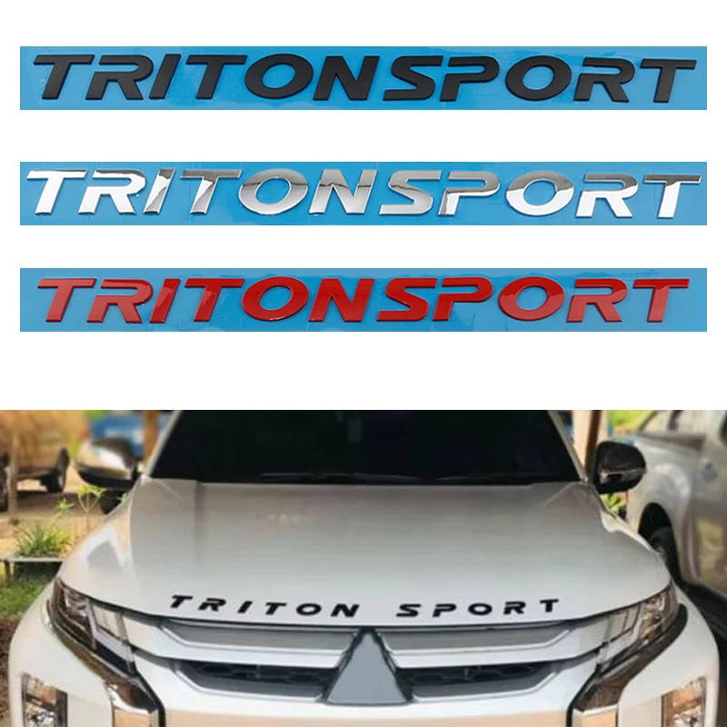 Letras del alfabeto ABS para el capó del coche, pegatinas con el logotipo de la marca Mitsubishi Triton Sport L200 L300,
Letras del alfabeto ABS para el capó del coche, pegatinas con el logotipo de la marca Mitsubishi Triton Sport L200 L300,