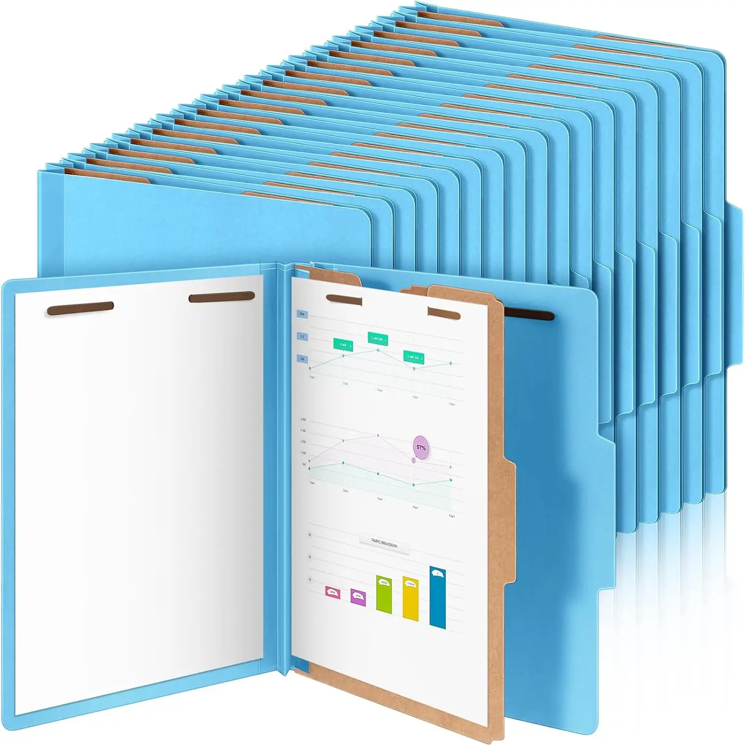 36 Pack Classification File Folders Letter Size with Fasteners, Expanding File Organizer Bulk for Office School Teacher Colleagues Employee Blue
36 Pack Classification File Folders Letter Size with Fasteners, Expanding File Organizer Bulk for Office School Teacher Colleagues Employee Blue