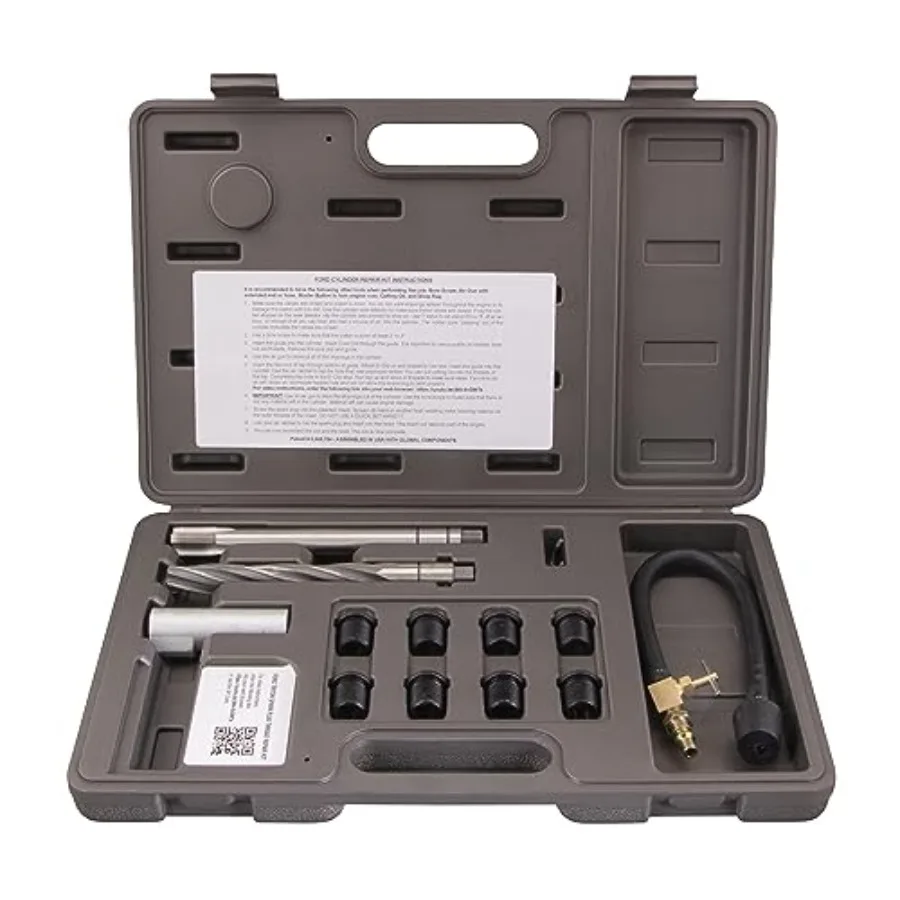 Caan Tools 38900 Two Vae Triton Tool Kit - Foolproof Repair System, Spark Plug Thread Repair Kit. Tools and Equipment
Caan Tools 38900 Two Vae Triton Tool Kit - Foolproof Repair System, Spark Plug Thread Repair Kit. Tools and Equipment