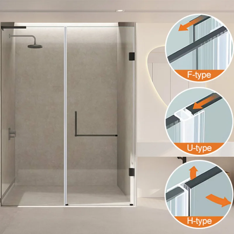 10 Meters Glass Shower Door Seal Strip Silicone Rubber Window Seal to Stop Shower Leaks Flexible Weatherproof Seal for Bathroom
10 Meters Glass Shower Door Seal Strip Silicone Rubber Window Seal to Stop Shower Leaks Flexible Weatherproof Seal for Bathroom