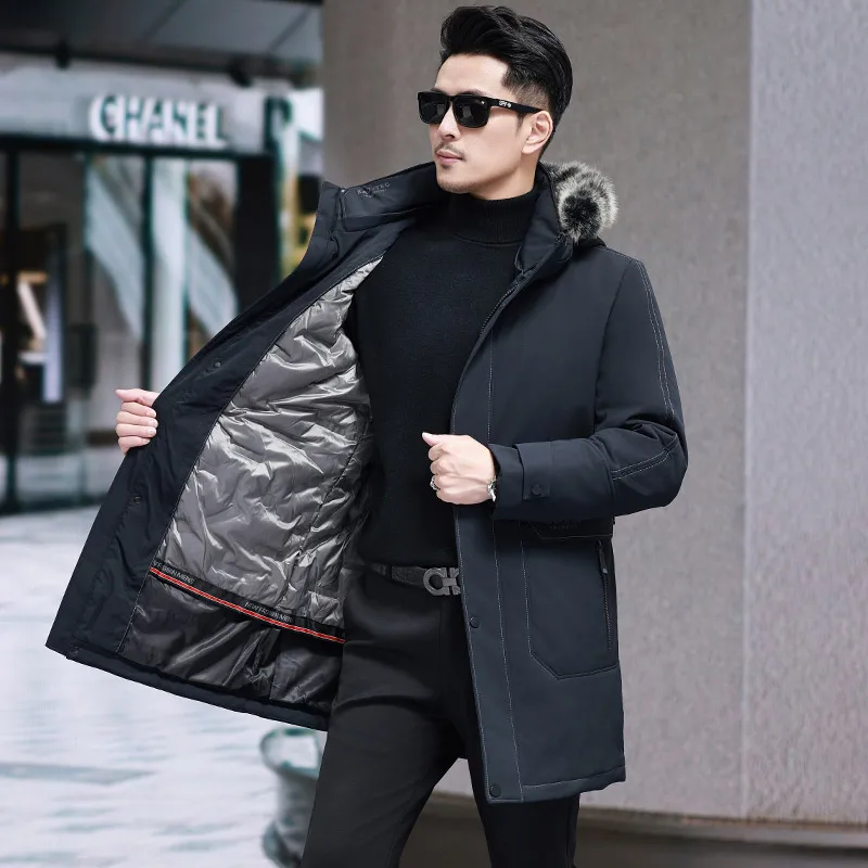 YEAE Men's Down Jacket Duck Down Removable Liner Collar Designer Clothes Men Padding Jackets Man 2024 Men Long Coat Winter
YEAE Men's Down Jacket Duck Down Removable Liner Collar Designer Clothes Men Padding Jackets Man 2024 Men Long Coat Winter