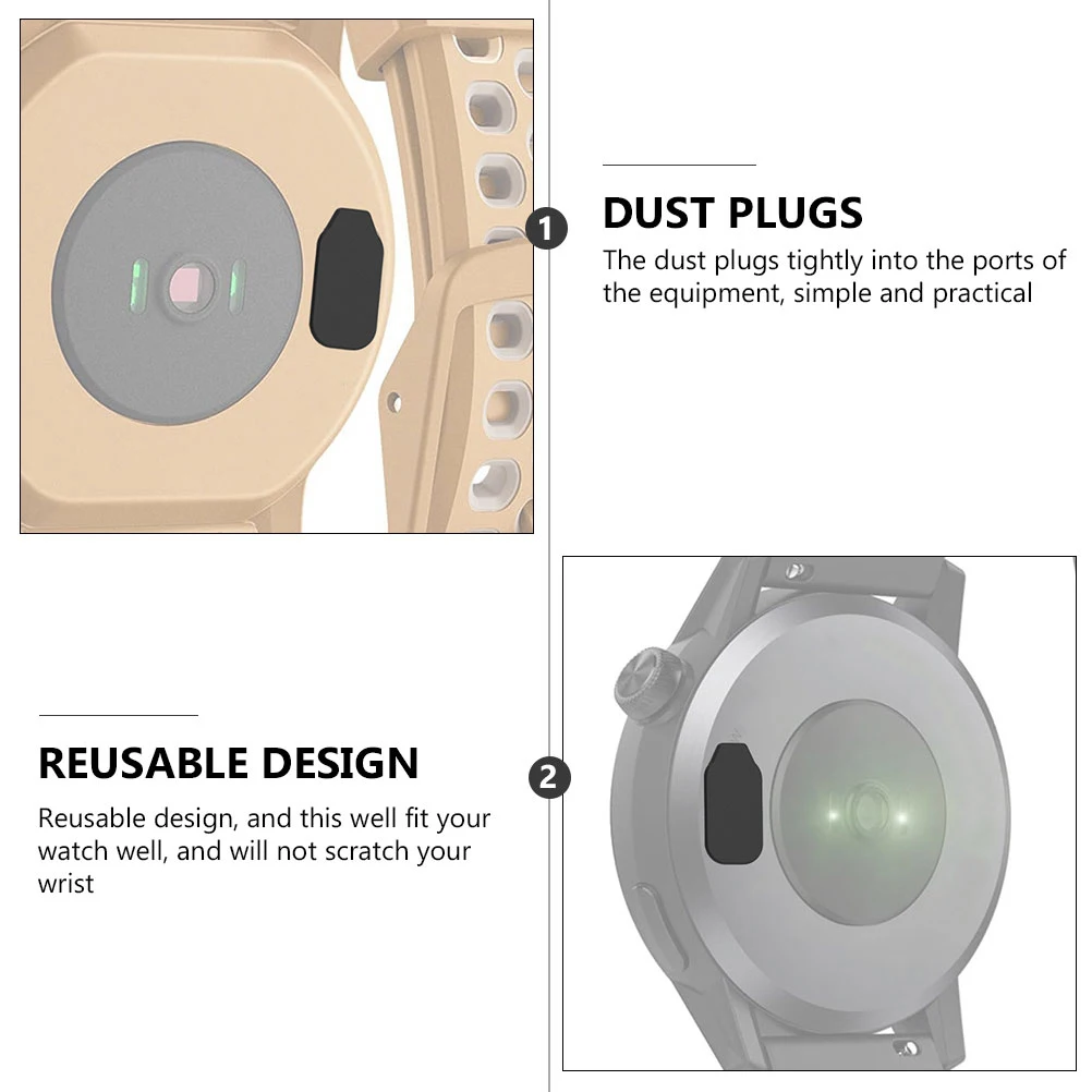 8pcs Black Watch Charging Dust Caps for Smartwatch Silicone Charge Port Cover Anti-Dust Waterproof Watch Port Plug Smartwatch
8pcs Black Watch Charging Dust Caps for Smartwatch Silicone Charge Port Cover Anti-Dust Waterproof Watch Port Plug Smartwatch