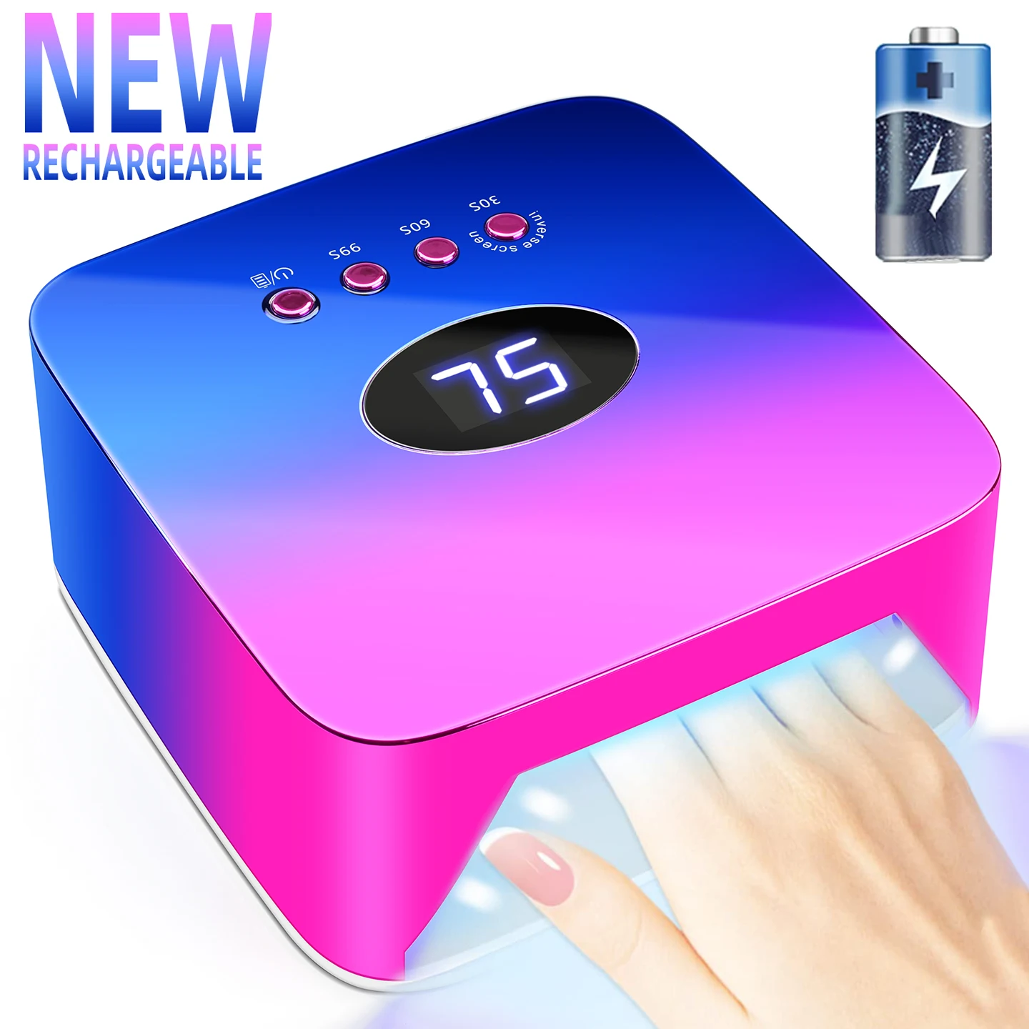2023 Nail Dryer LED Nail Lamp UV Lamp for Curing All Gel Nail Polish With Motion Sensing Manicure Machine Pedicure Salon Tool
2023 Nail Dryer LED Nail Lamp UV Lamp for Curing All Gel Nail Polish With Motion Sensing Manicure Machine Pedicure Salon Tool